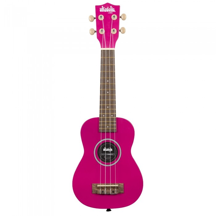 Kala Ukadelic Soprano Ukulele (Dragon Fruit)