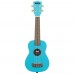 Kala Ukadelic Soprano Ukulele (Ukadelic Blue Yonder)