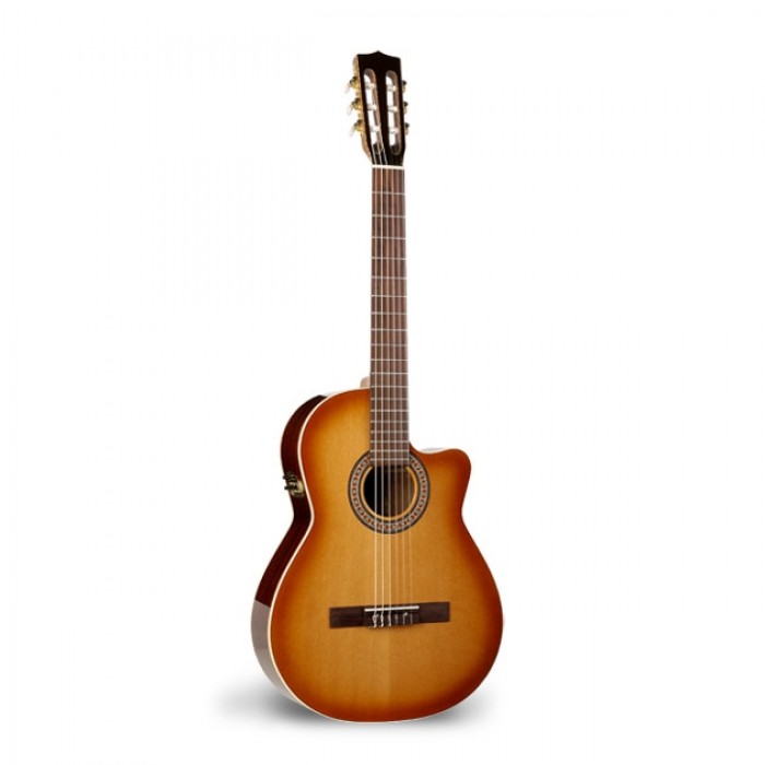 La Patrie Hybrid CW Qii Elektro Klasik Gitar (Light Burst)