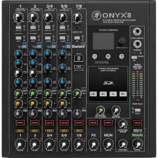 Mackie Onyx8 8-Kanal Analog Mikser (Multi-Track USB)