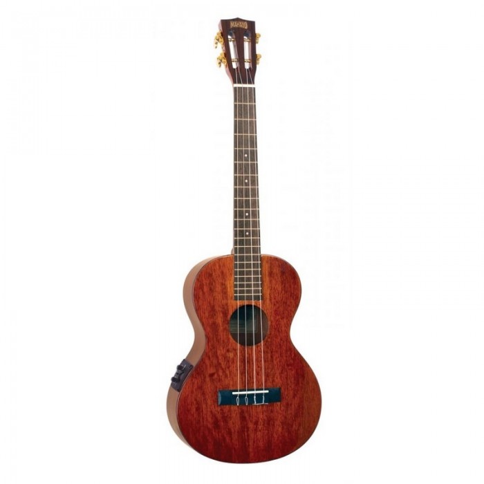 Mahalo Java Series Elektro Bariton Ukulele (Trans Brown)