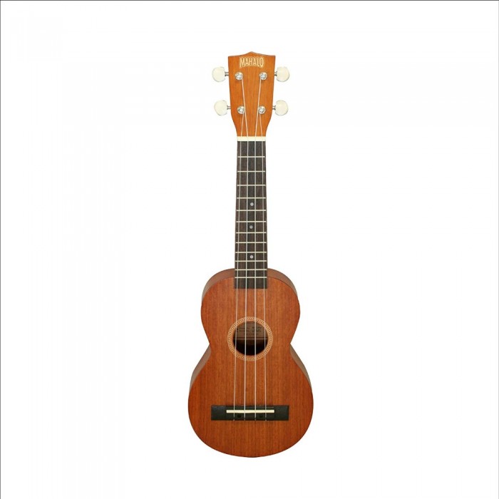 Mahalo Java Series MJ1TBR Soprano Ukulele (Transparent Brown)