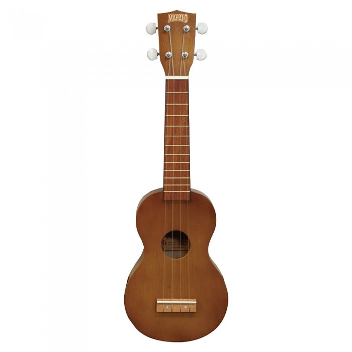 Mahalo Kahiko Serisi MK1TBR Soprano Ukulele (Transparent Brown)