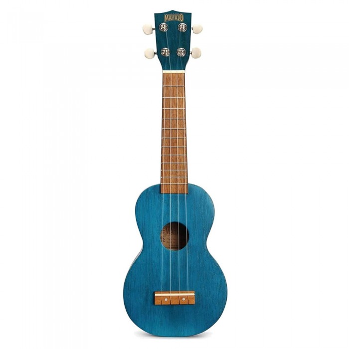 Mahalo Kahiko Serisi MK1TBU Soprano Ukulele (Transparent Blue)