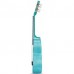 Mahalo ML2AB Island Series Concert Ukulele (Aqua Blue)