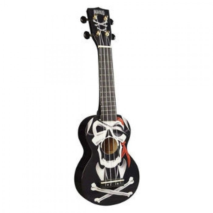 Mahalo Soprano Ukulele (Pirate Black)