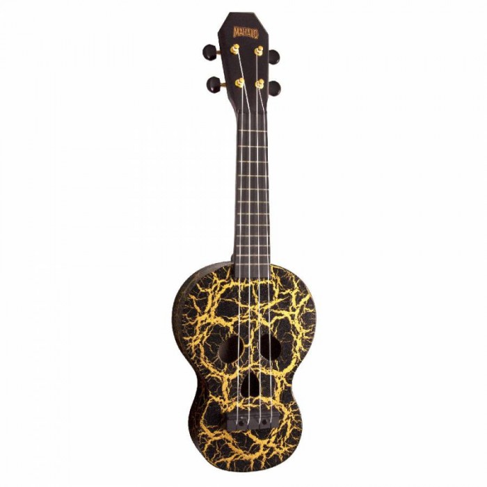 Mahalo Soprano Ukulele (Skull Black)