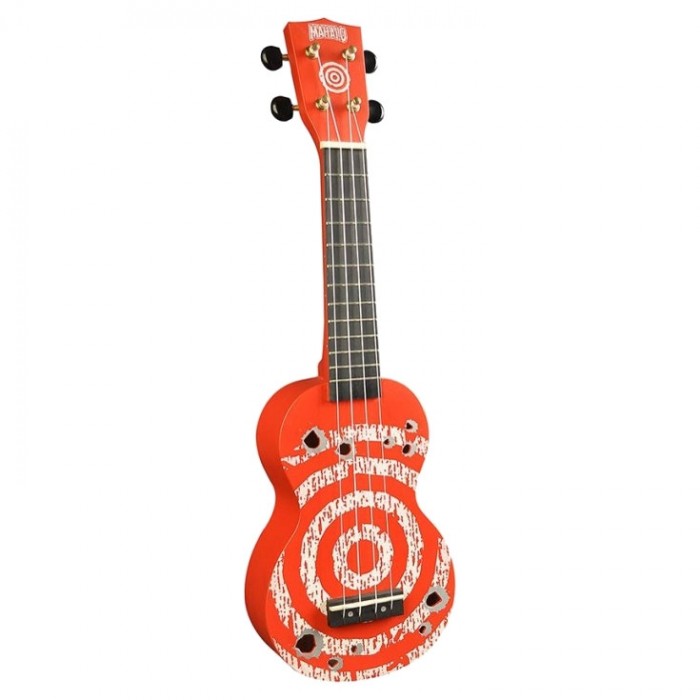 Mahalo Soprano Ukulele (Target Red)