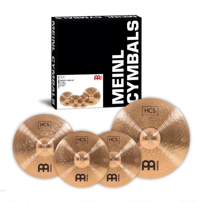 Meinl Hcs Bronze Zil Seti Set (14"Hi Hat, 16" Crash, 20" Ride)