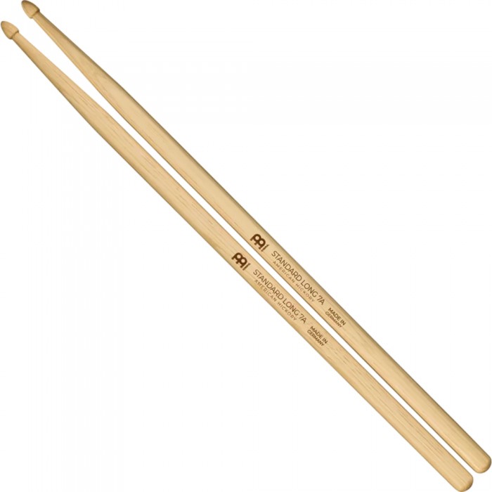 Meinl SB121 Hickory Acorn Wood Tip Standard Long 7A Baget