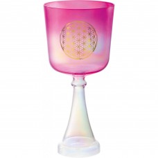 Meinl Sonic Energy CSC6FPFOL Pembe Renkte Kalp Çakrası 6'' Crystal Singing Ses Kadehi (Pink)