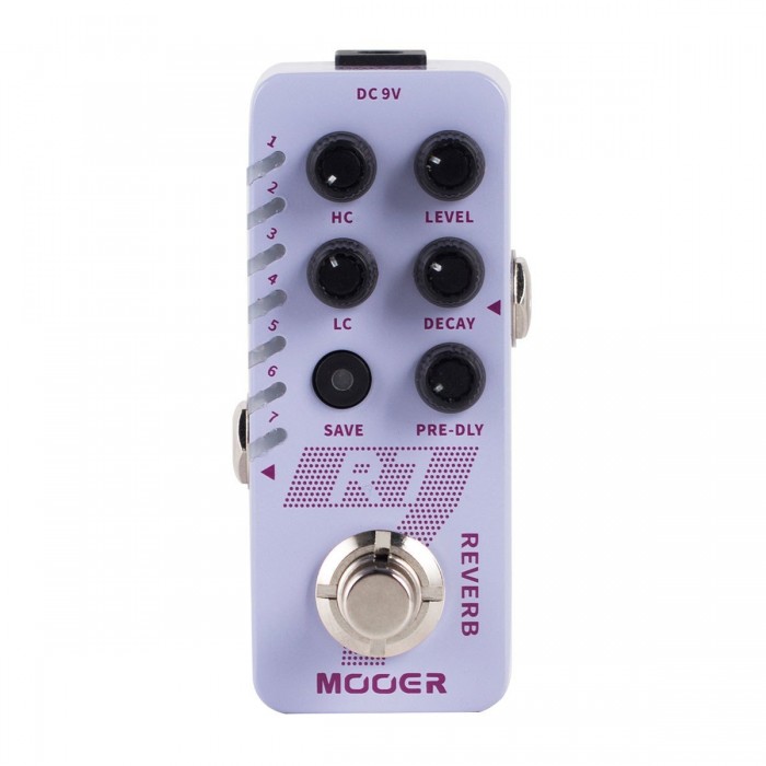 Mooer R7 Reverb Pedalı