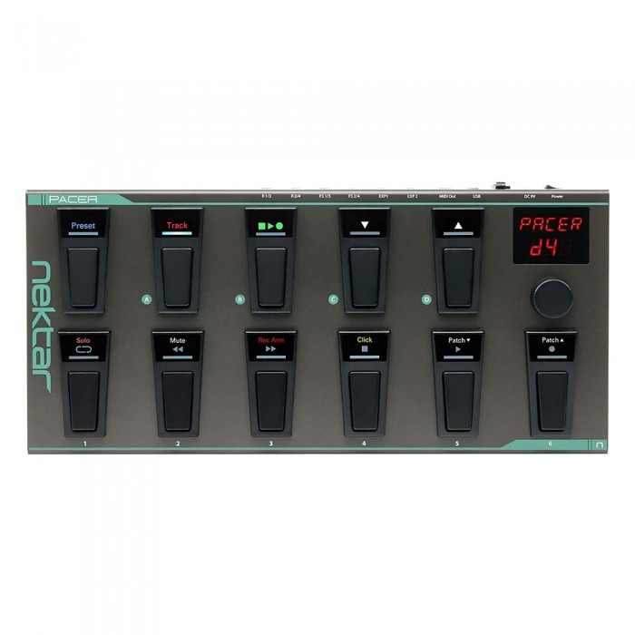 Nektar Pacer Midi Daw Footswitch Controller