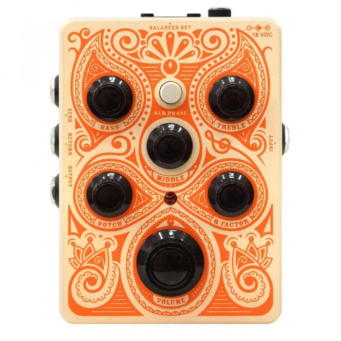 Orange D-PD-ACOUSTIC-PEDAL Akustik Gitar Preamp Pedalı