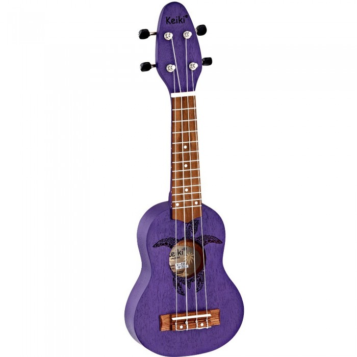 Ortega K1-PUR Sopranino  Ukulele (Keiki Turtle Purple)