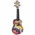 Ortega K2-68 Keiki Sopranino Ukulele Set (Peace '68)