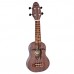 Ortega Keiki Turtle Sopranino  Ukulele (Coal)