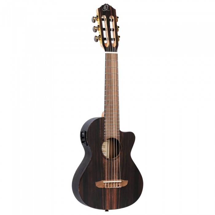 Ortega Mini Travel Series 17" Elektro Guitalele (Abanoz)