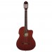 Ortega RCE125SN Thinline Maguspro System Elektro Klasik Gitar (Natural)