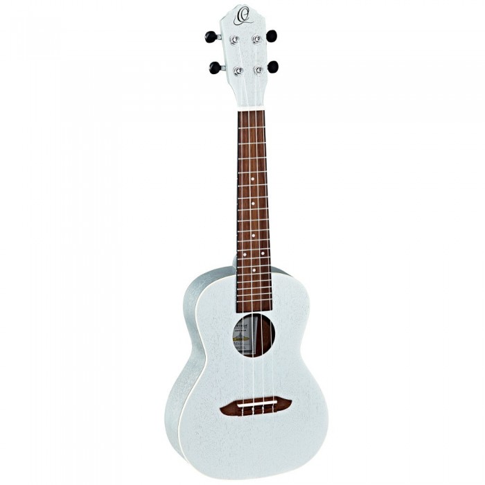 Ortega RUSILVER Concert Ukulele  (Transparent Silver)