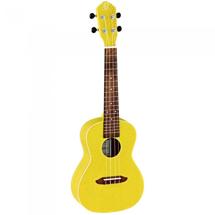 Ortega RUSUN Concert Ukulele (Transparent Yellow)