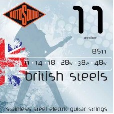 Rotosound BS11 Biritish Steels Elektro Gitar Teli (11-48)