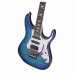 Schecter Banshee-6 Extreme FR Elektro Gitar (Ocean Blue Burst)