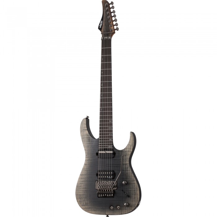 Schecter Banshee Mach-7 FR S 7 Telli Elektro Gitar (Fallout Burst)