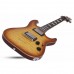 ​​​​​​Schecter C-1 Custom Elektro Gitar (Natural Vintage Burst)