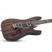 Schecter C-1 Exotic Ebony Elektro Gitar (Natural Satin)
