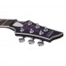 Schecter C-1 Platinum Elektro Gitar (Satin Purple Burst)
