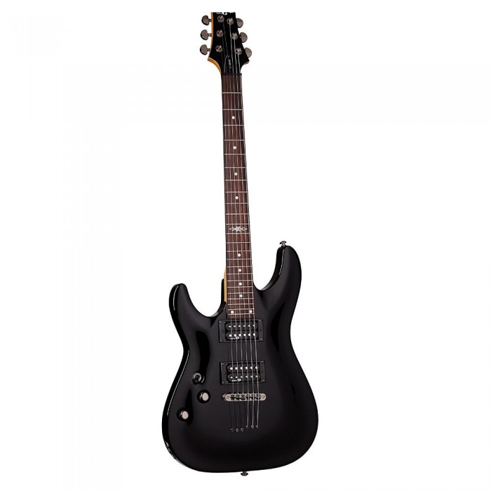 Schecter C-1 SGR Solak Elektro Gitar (Siyah)