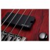 Schecter C-4 Custom Bas Gitar (Trans Crimson Stain)