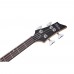 Schecter C-4 Deluxe Bas Gitar (See-Thru Black)