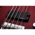 Schecter C-5 Deluxe Bas Gitar (Crimson Red Burst)