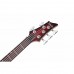 Schecter C-5 Deluxe Bas Gitar (Crimson Red Burst)