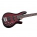 Schecter C-5 Deluxe Bas Gitar (Crimson Red Burst)