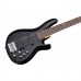 Schecter C-5 Deluxe Bas Gitar (See-Thru Black)