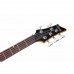 Schecter C-5 Deluxe Bas Gitar (See-Thru Black)
