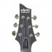 Schecter C-6 Deluxe Solak Elektro Gitar (Satin Black)