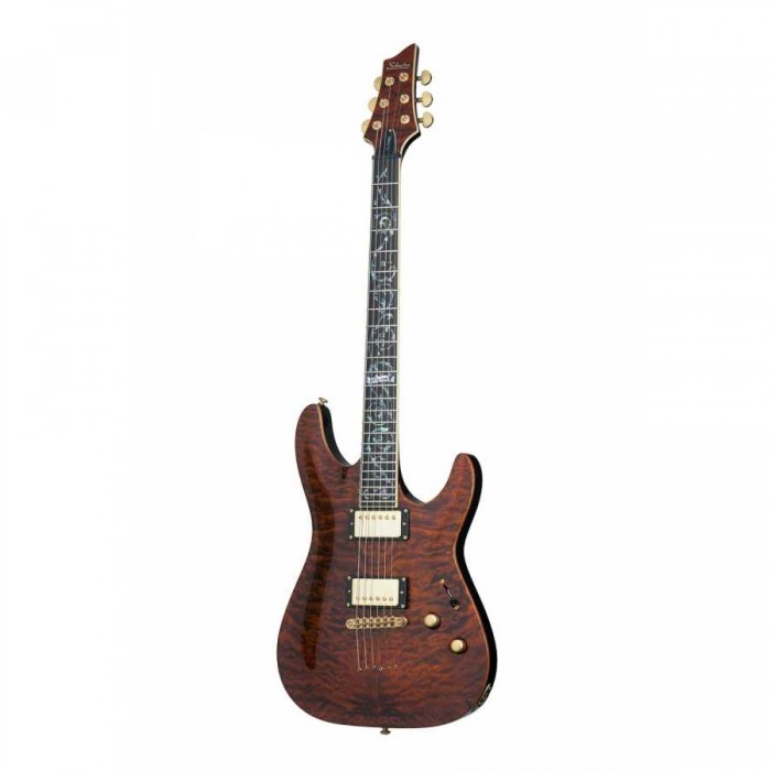 Schecter Classic Amber C-1 Elektro Gitar (Antique)
