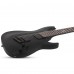 Schecter Damien-7 Multiscale 7 Telli Elelktro Gitar (Mat Siyah)