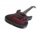 Schecter Damien Elite 6 Elektro Gitar (Crimson Red Burst)