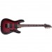 Schecter Damien Elite-6 FR Elektro Gitar (Crimson Red Burst)