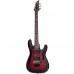 Schecter Damien Elite-6 FR Elektro Gitar (Crimson Red Burst)