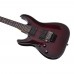 Schecter Damien Elite 6 FR Solak Elektro Gitar (Crimson Red Burst)