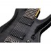 Schecter Damien Elite-7 7 Telli Elektro Gitar (Trans Black Burst)