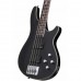 Schecter Damien Platinum-4 Bas Gitar (Satin Black)