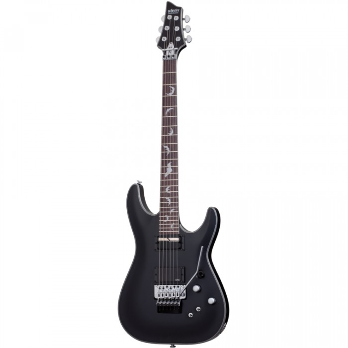Schecter Damien Platinum 6 FR Elektro Gitar (Satin Black)