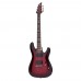 Schecter Demon-6 Elektro Gitar (Crimson Red Burst)
